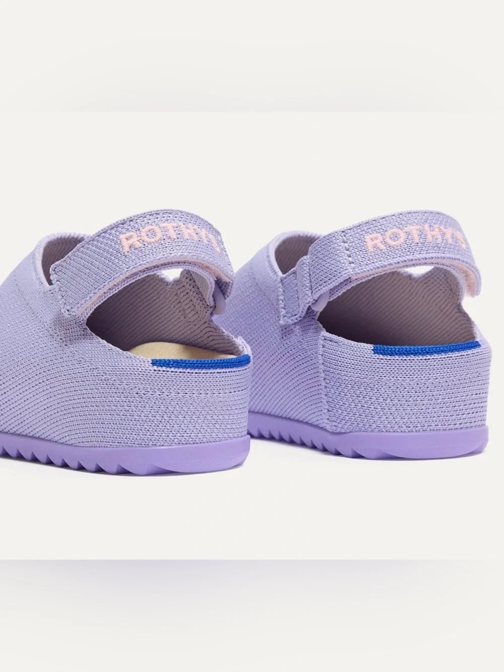 Rothy's The Kids Clog- Slip-On Slingback clogs - Soft Orchid